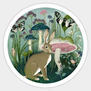 Hare Sticker